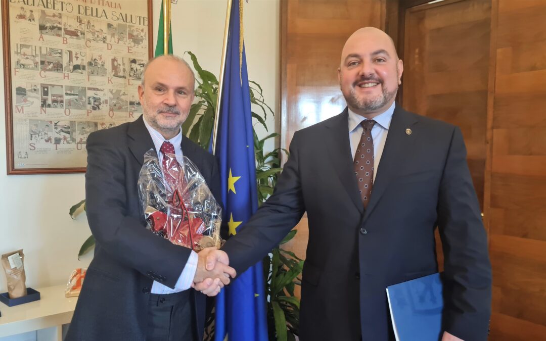 Incontro Assessore Carlo Marzi e Ministro Orazio Schillaci. Marzi: Abbiamo rappresentato peculiarità, azioni e necessità della sanità valdostana