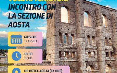 Voce ai territori: Aosta