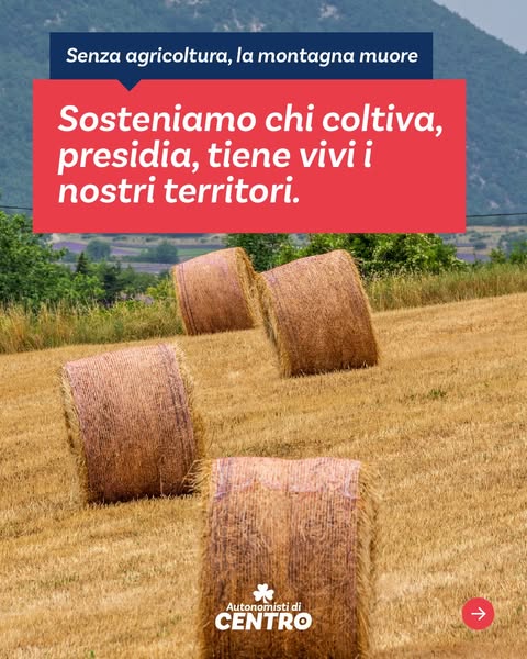 Senza l’agrilcoltura la montagna muore
