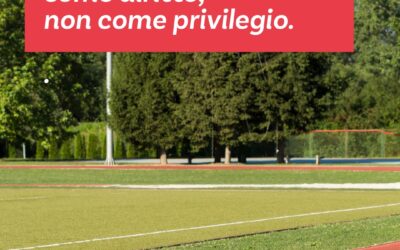 Senza sport, perdiamo salute e comunità