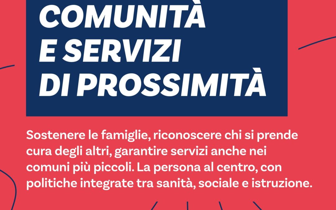 Famiglia, comunità e servizi di prossimità