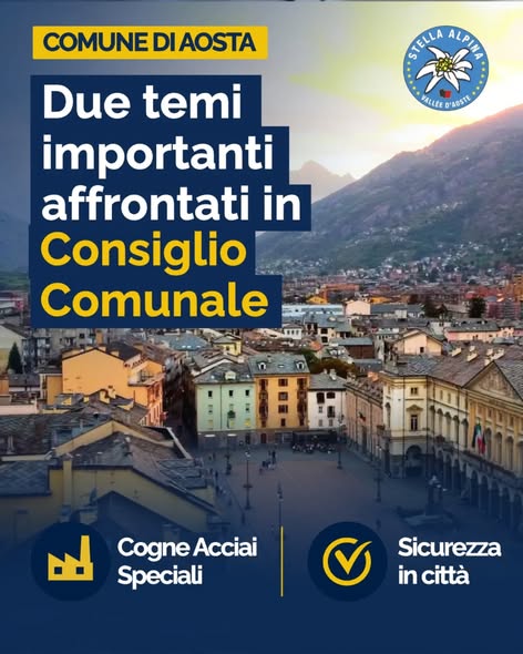 Aosta – Consiglio comunale
