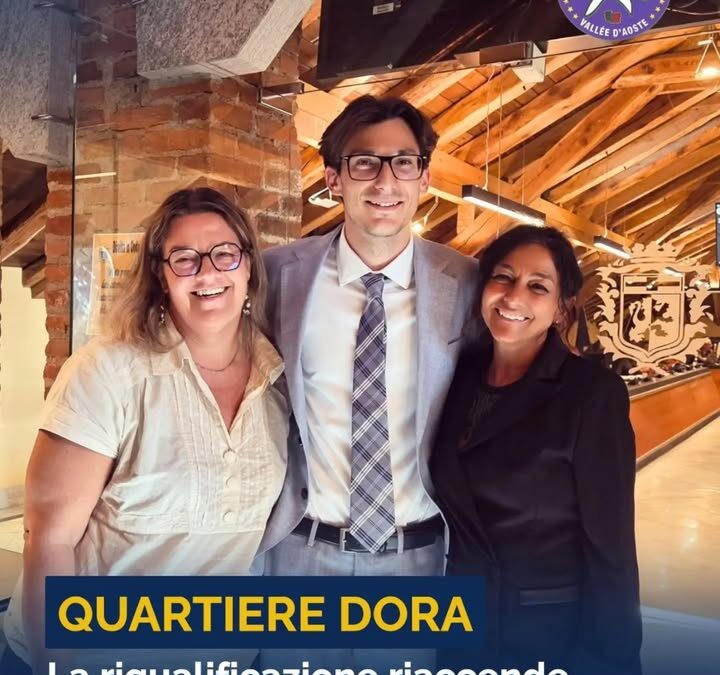 Comune di Aosta – Quartiere Dora – La riqualificazione riaccende i riflettori sul commercio di vicinato